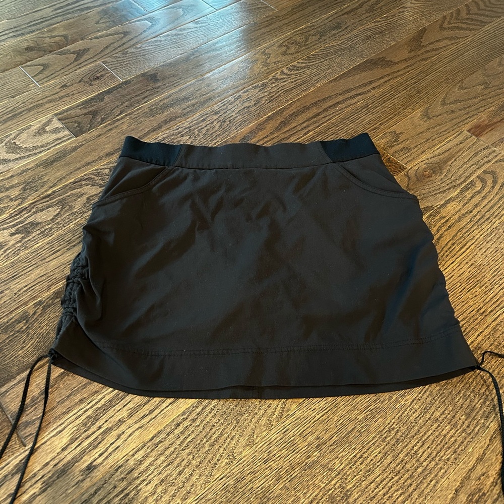 Columbia Women’s Anytime Casual/Athleisure Skort Sz L Black Side Pull